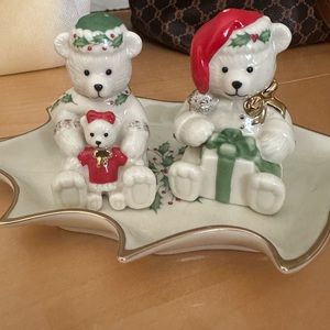 Ceramic Christmas salt&pepper shaker, marble pepper grinder